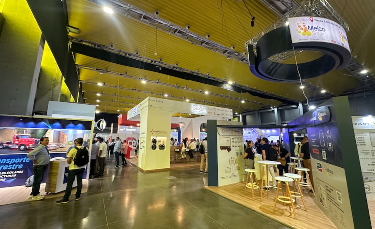 Durante tres días se estará llevando a cabo en el Centro de Eventos Puerta de Oro el Octavo Encuentro y Feria de Energías Renovables Latam.//El Universal.