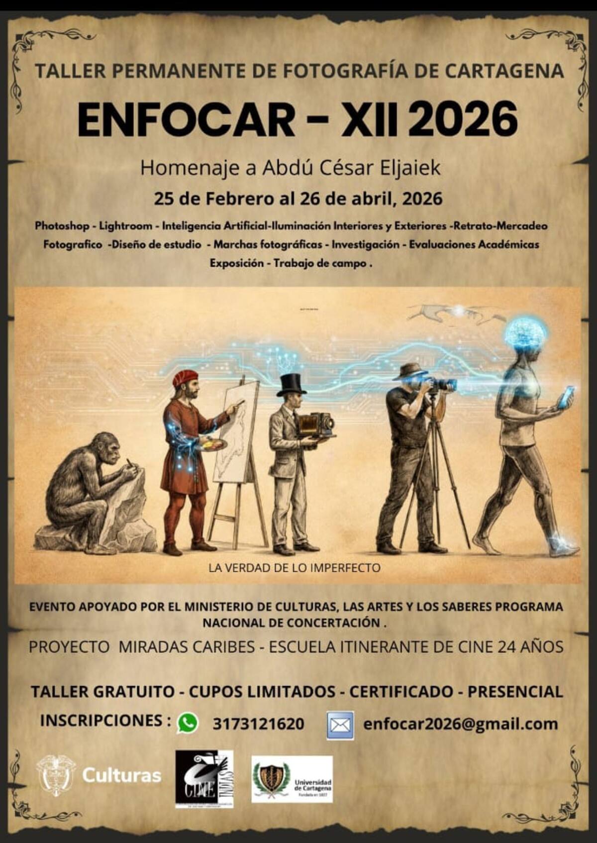 Enfocar XII regresa a la ciudad con un taller gratuito de fotografía. Conoce detalles de la inscripción, fechas y locaciones aquí. // Cortesía