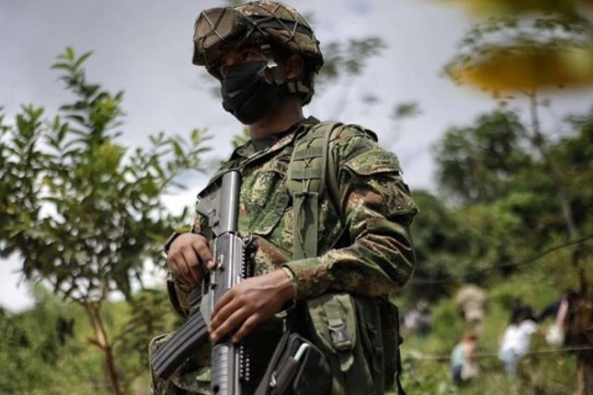 Uniformado del Ejército Nacional.
Foto: Archivo Colprensa.