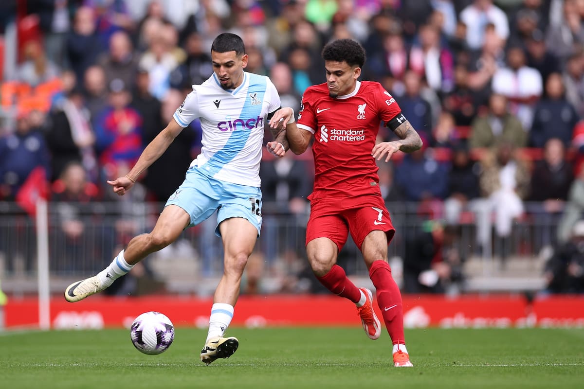 Liverpool vs Crystal Palace: Luis Díaz al banco, Lerma y Muñoz titulares