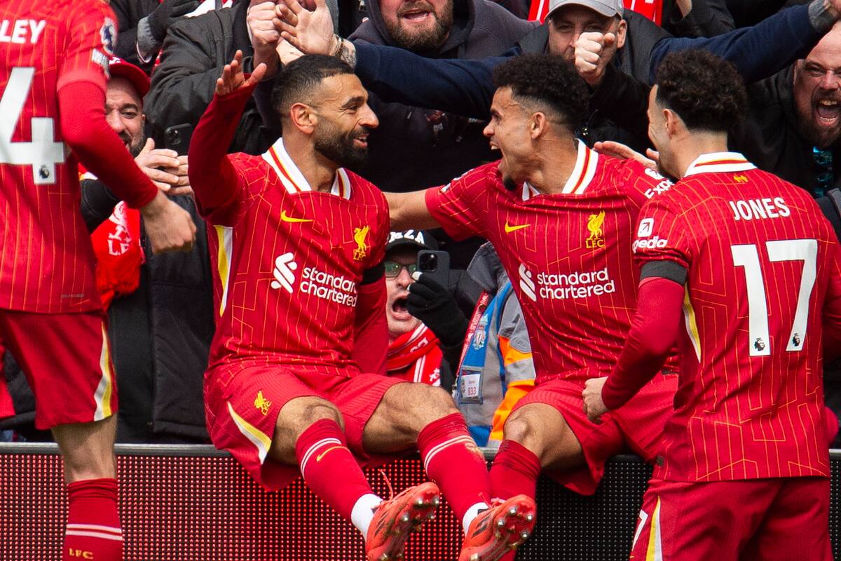 El número de goles que lleva Luis Díaz con el Liverpool en esta Premier