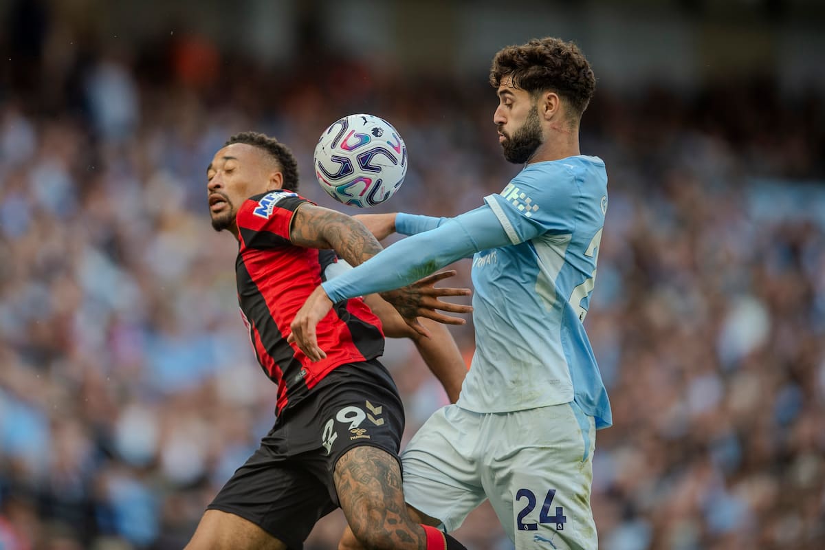 Detalles de la victoria del Manchester City ante el Bournemouth