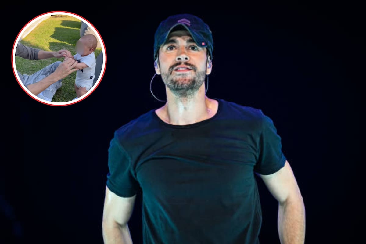 Enrique Iglesias genera polémica por video con su bebé: esto fue lo que pasó