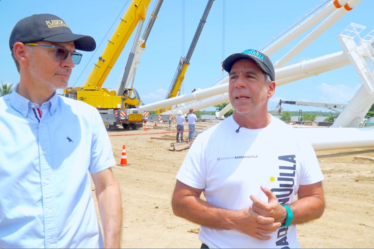 Luna del Río', la rueda de Chicago que tendrá Barranquilla; le contamos