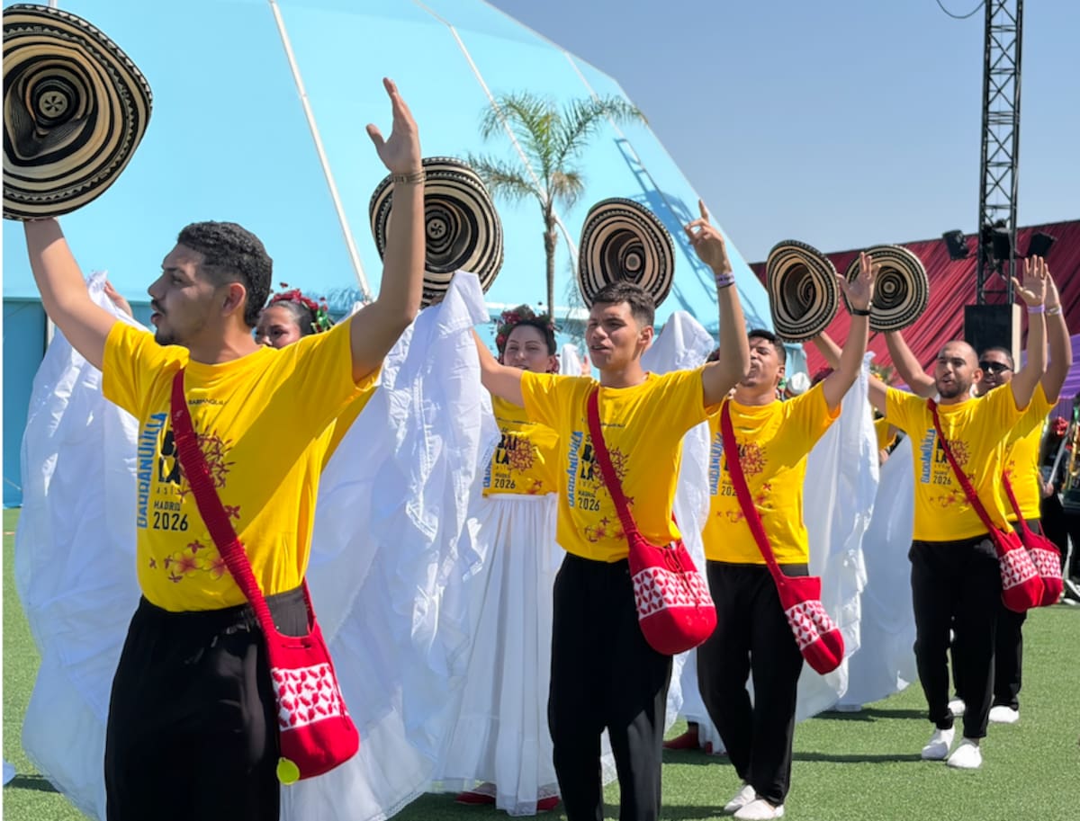 Durante las 12 fechas de Shakira, el cierre serán noches llenas de ritmo, cultura y tradición, en las que los asistentes a los conciertos podrán ver, vivir y sentir un abrebocas del Carnaval de Barranquilla 2027.//Cortesía Alcaldía de Barranquilla.
