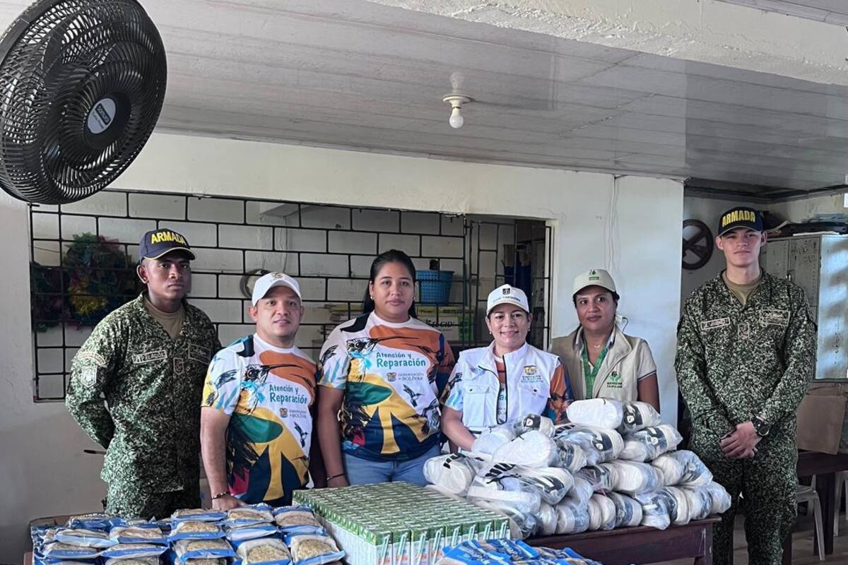 Gobernación de Bolívar realizó jornada de atención a víctimas en El Playón