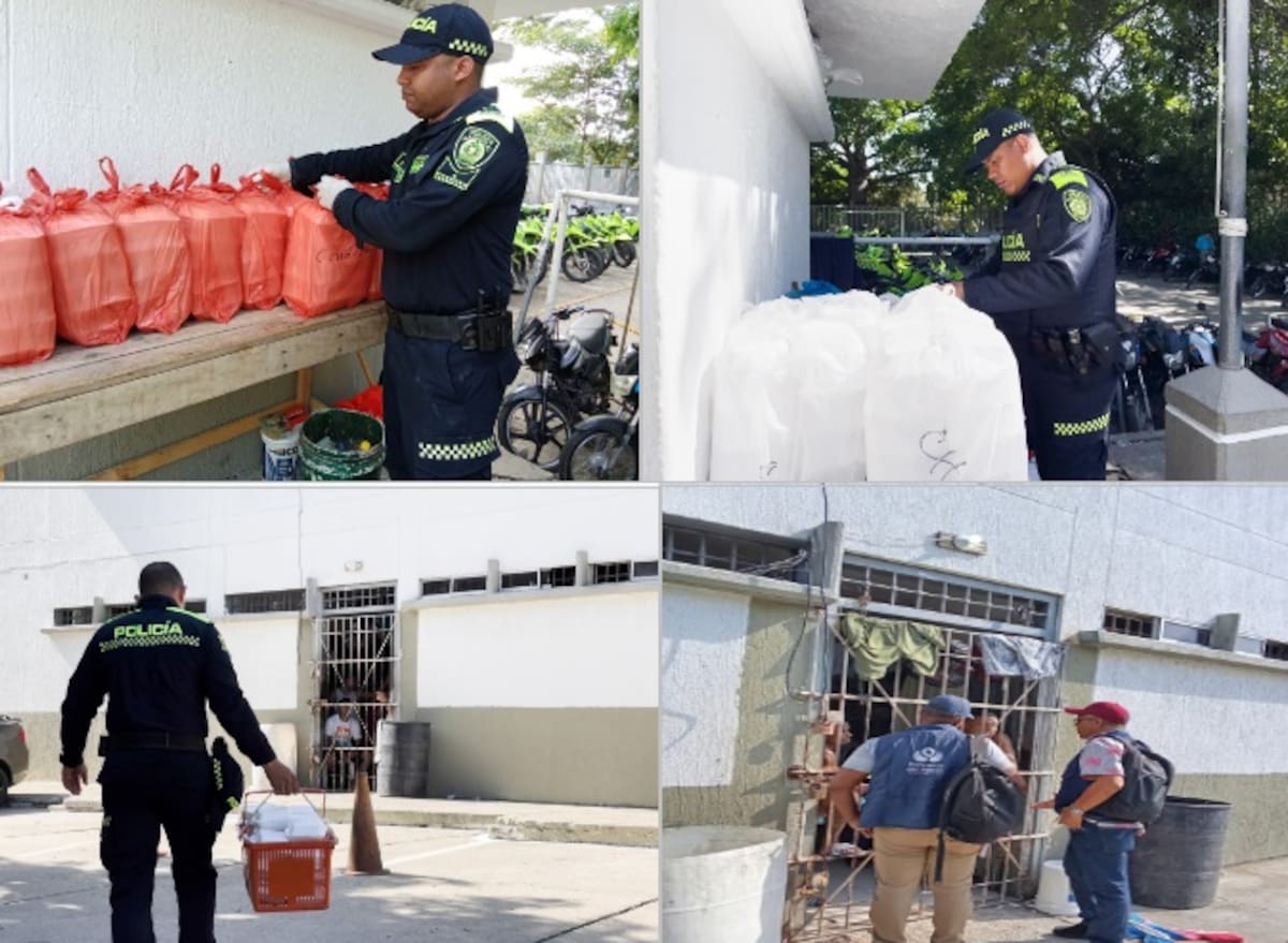 Distrito asegura que la alimentación de los detenidos en las estaciones y centros transitorios se ha garantizado.//Foto: cortesía