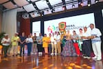 Grupos folclóricos, disfraces y expresiones tradicionales recibieron Congos de Oro