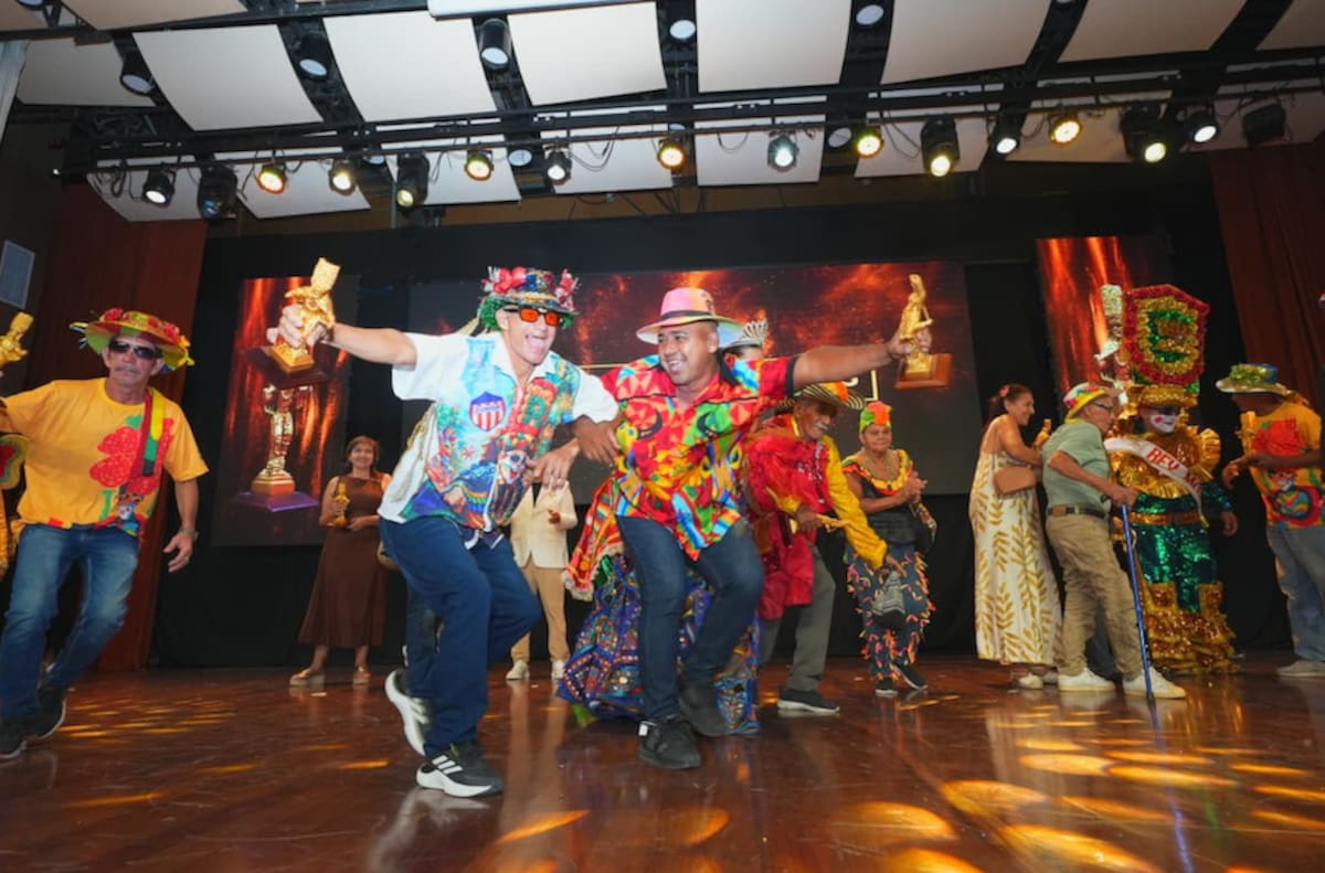 Carnaval de Barranquilla entregó Congos de Oro, Medallas de la Excelencia y reconocimientos Honor al Folclor a todas las expresiones de la fiesta más grande de Colombia.//Cortesía Carnaval de Barranquilla.