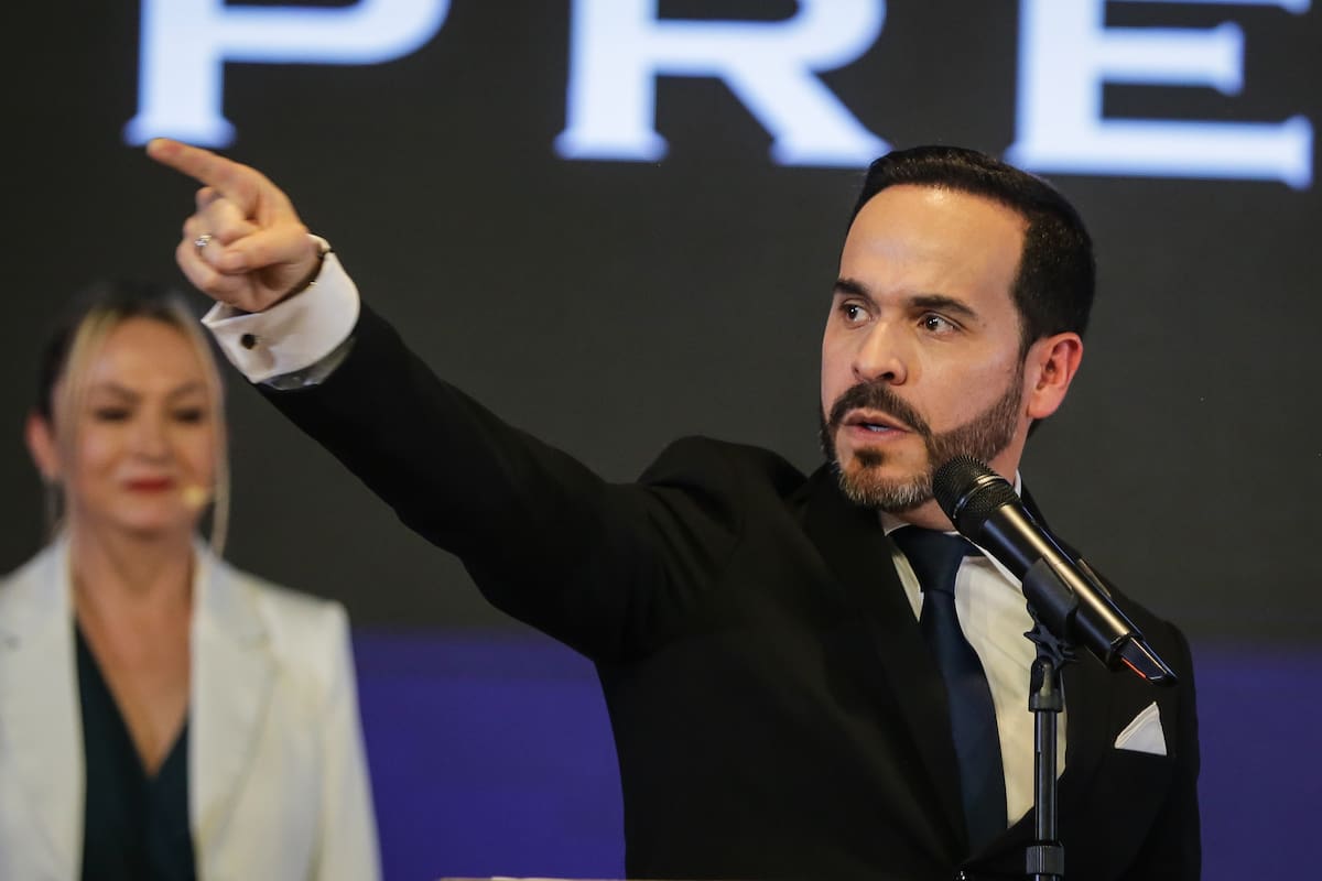 Abelardo de la Espriella denuncia presuntas irregularidades millonarias. // Foto: Colprensa - Catalina Olaya.