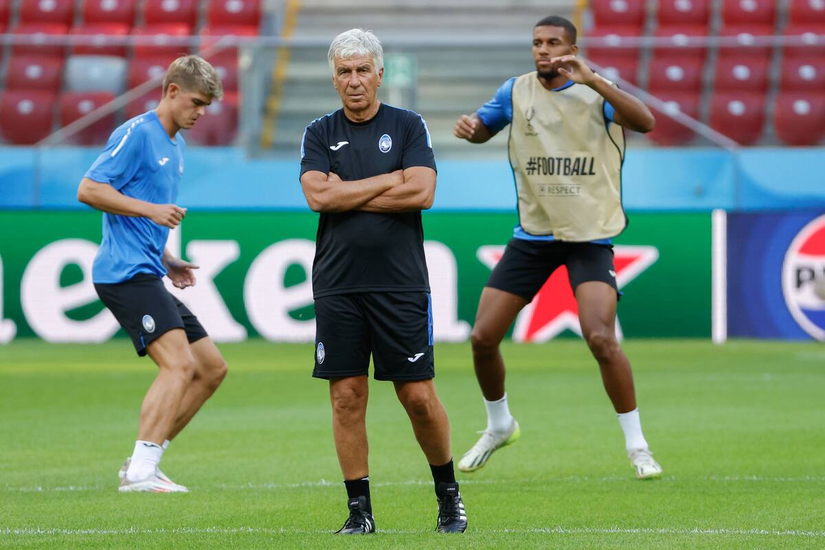 Gasperini, técnico de Atalanta: “Venimos con ganas de dar la sorpresa”