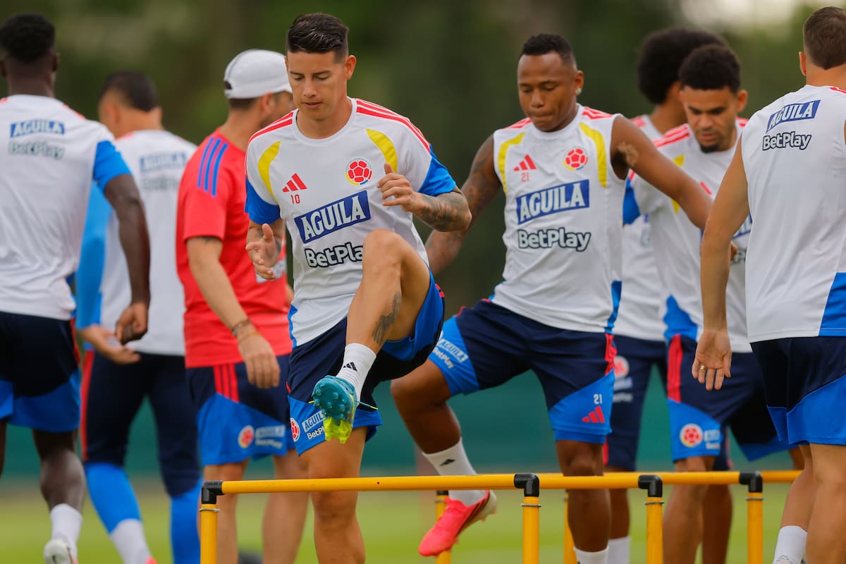 Así se alista Colombia para el duelo de dieciseisavos frente a Ghana