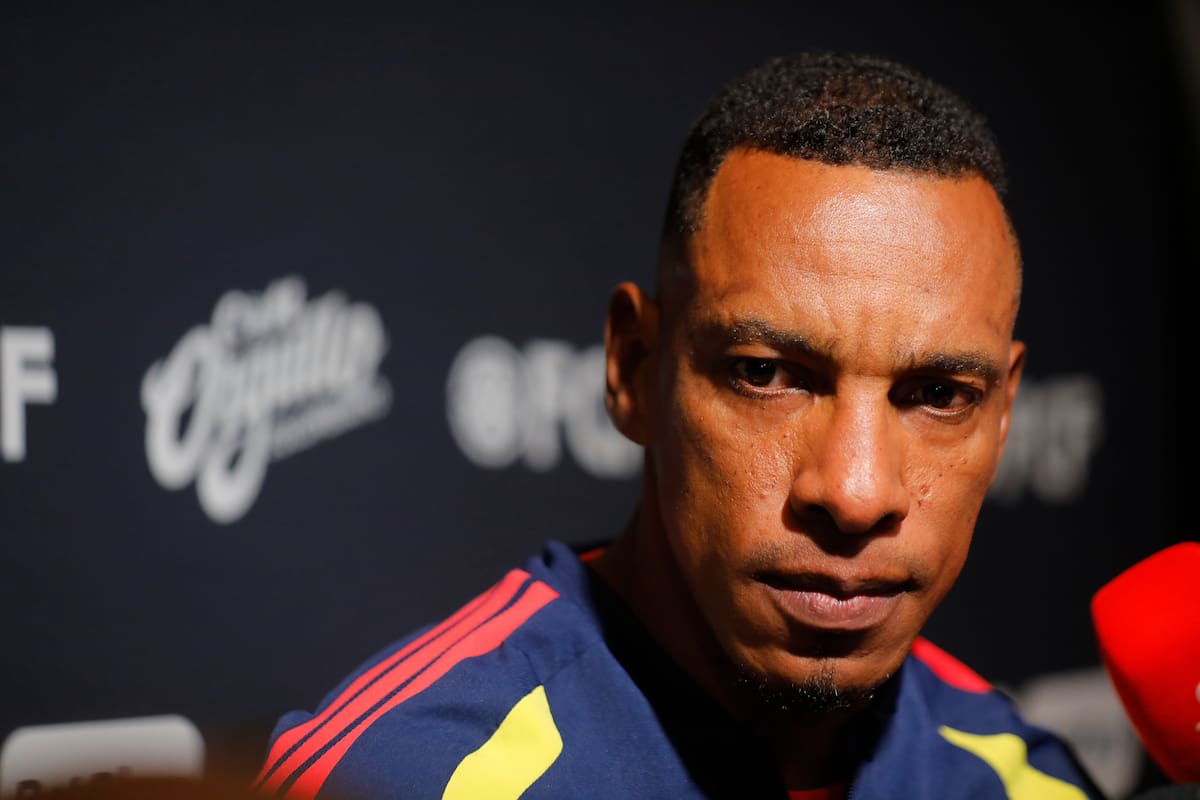 Amaranto Perea, asistente técnico de la selección Colombia. //Foto, EFE: Francisco Guasco