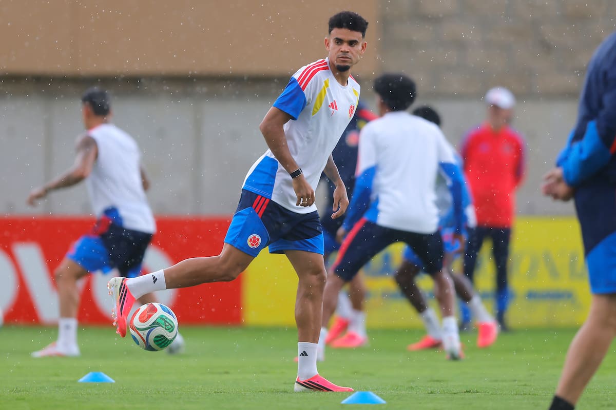 Luis Díaz es uno de los jugadores que mpas desgate ha tenido en la temporada. //Foto, EFE: Francisco Guasco