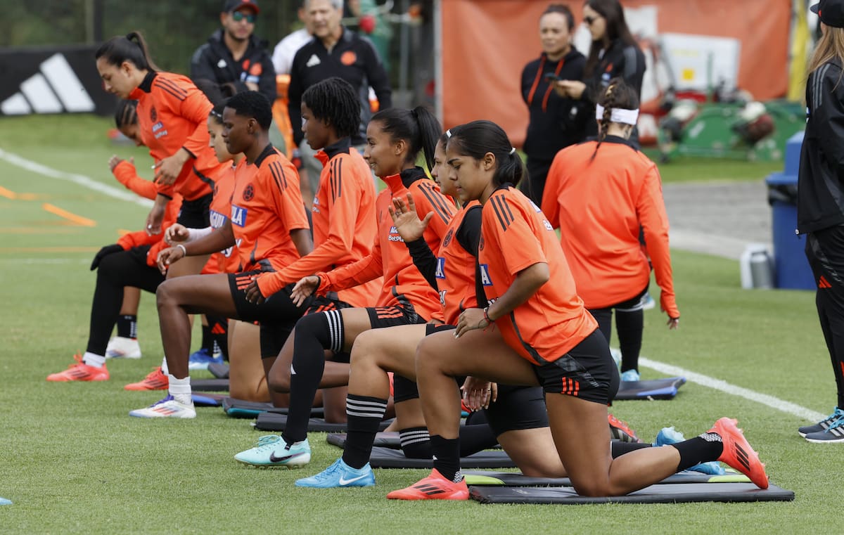 La Selección Colombia se alista para un nuevo partido por la Liga de naciones Femenina. //Foto, EFE: Mauricio Dueñas Castañeda
