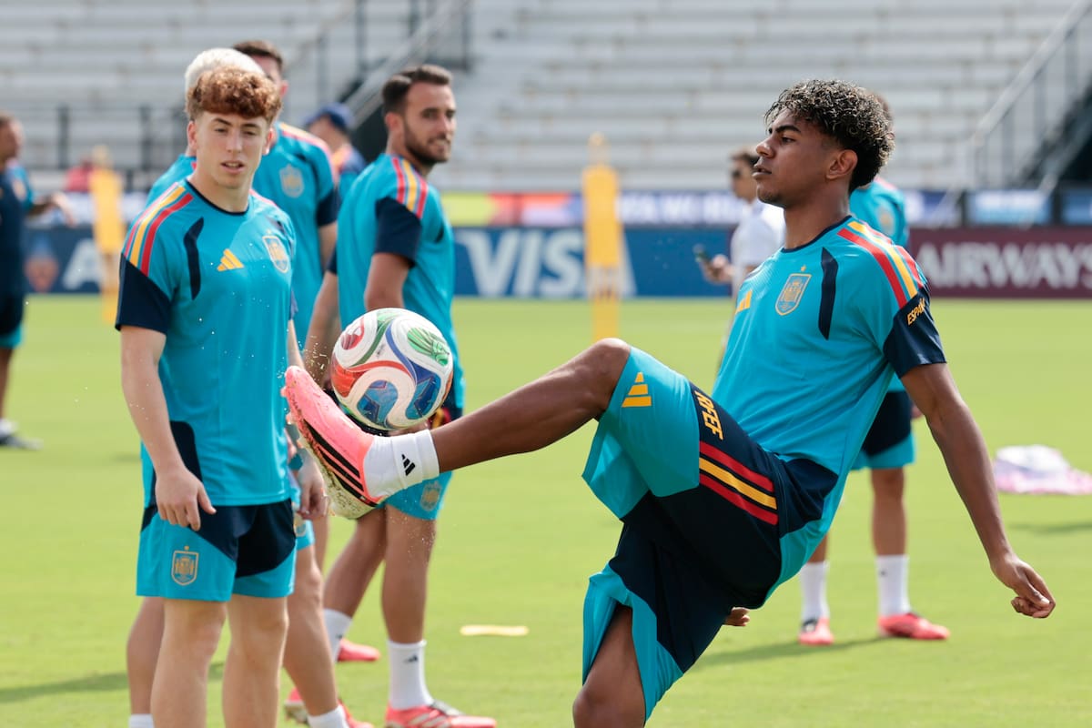 El español Lamine Yamal está a horas de jugar su primer Mundial. //Foto, EFE: Lavandeira Jr