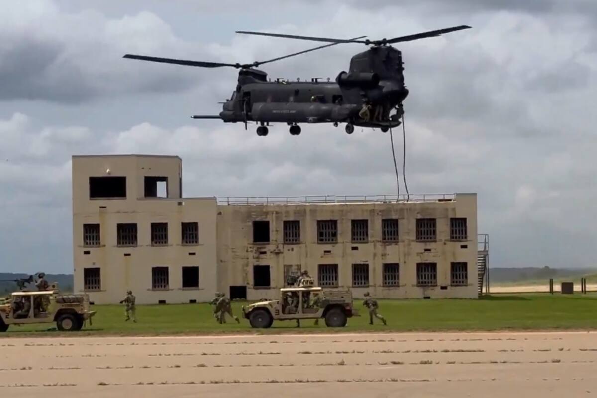 Donald Trump observó en junio las maniobras militares para ejecutar captura de Maduro