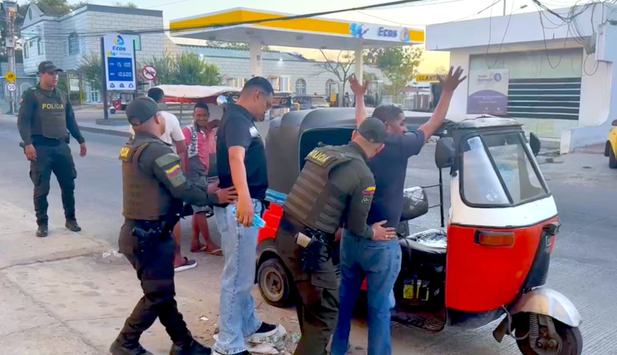 Según el reporte de las autoridades, durante la Semana Santa se realizaron 77 capturas, de las cuales 71 fueron en flagrancia y 6 por orden judicial.//Cortesía Policía Judicial.