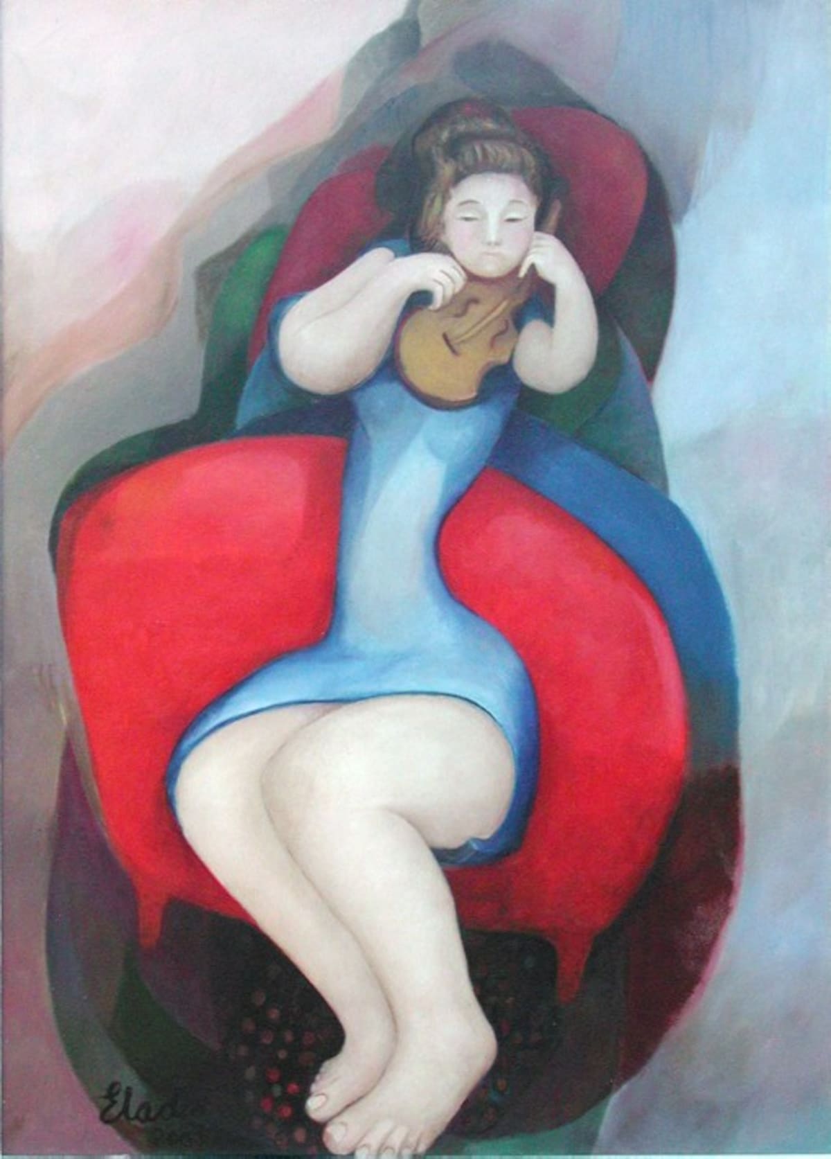Oleo de Eladio Gil