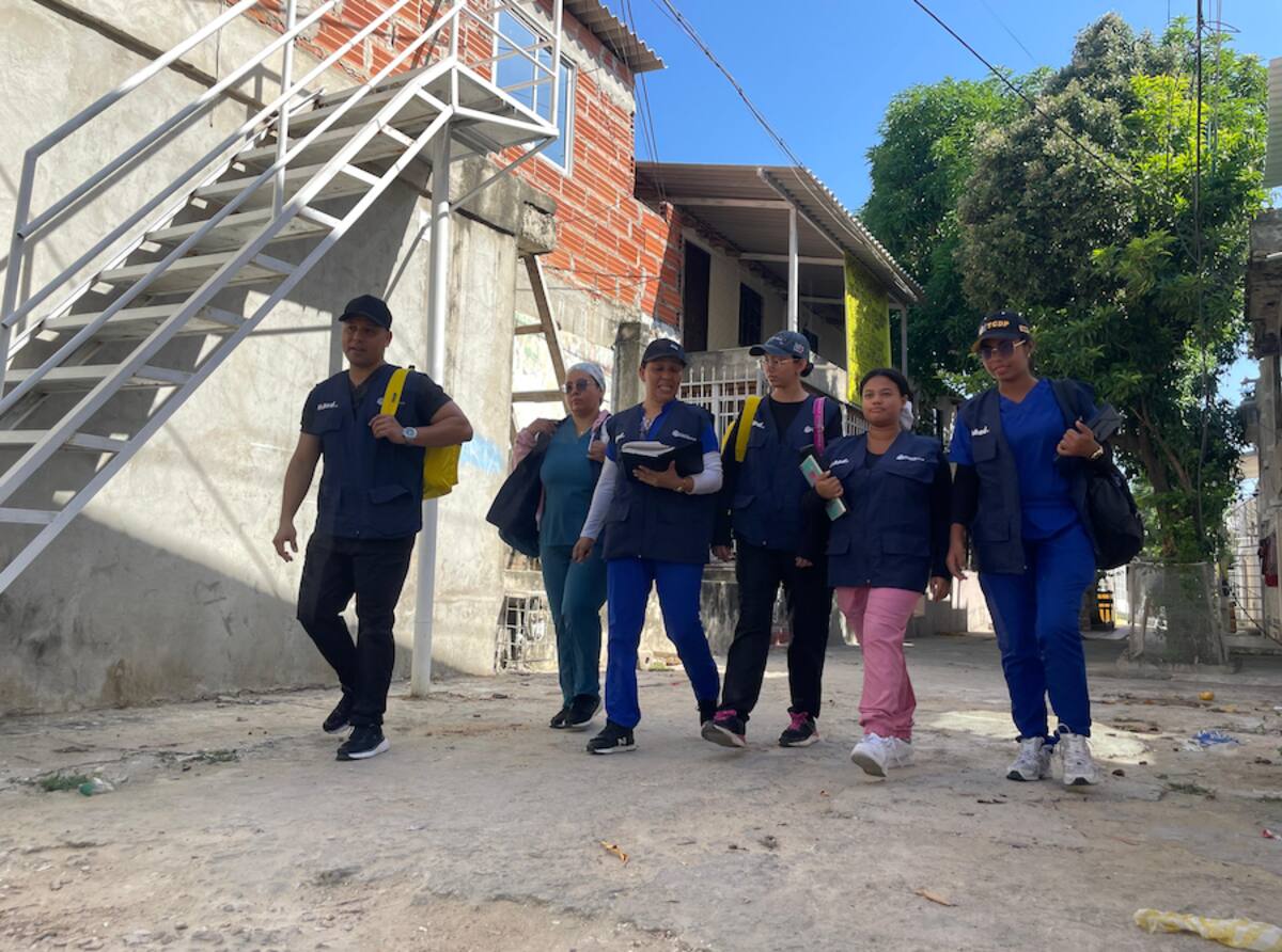 Los Equipos Básicos de Salud están. visitando casa a casa para detectar y prevenir enfermedades de los barranquilleros.//Cortesía.
