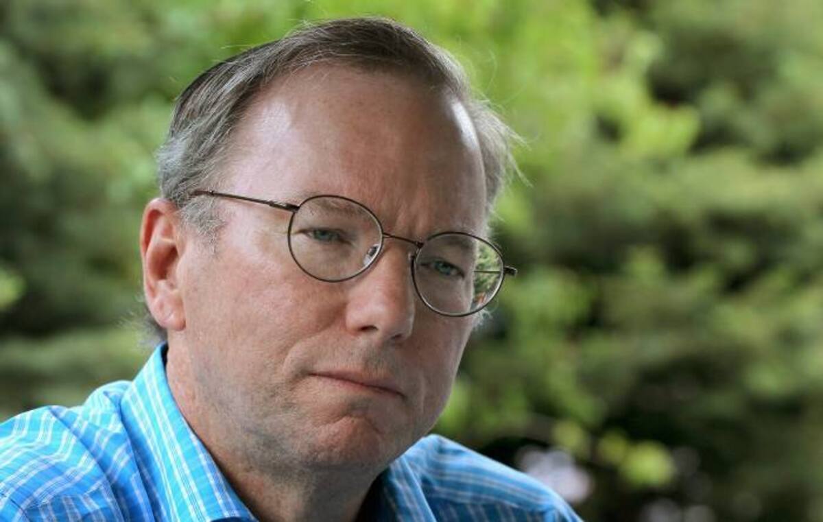 Eric Schmidt, CEO de Google. Ninguna de las dos partes (Google y Comisión Europea) han confirmado las afirmaciones. AFP SCOTT OLSON