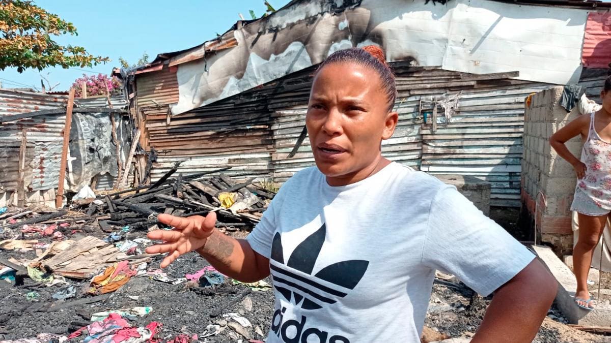Erika Rubio, madre de menor muerta en incendio. //El Universal.