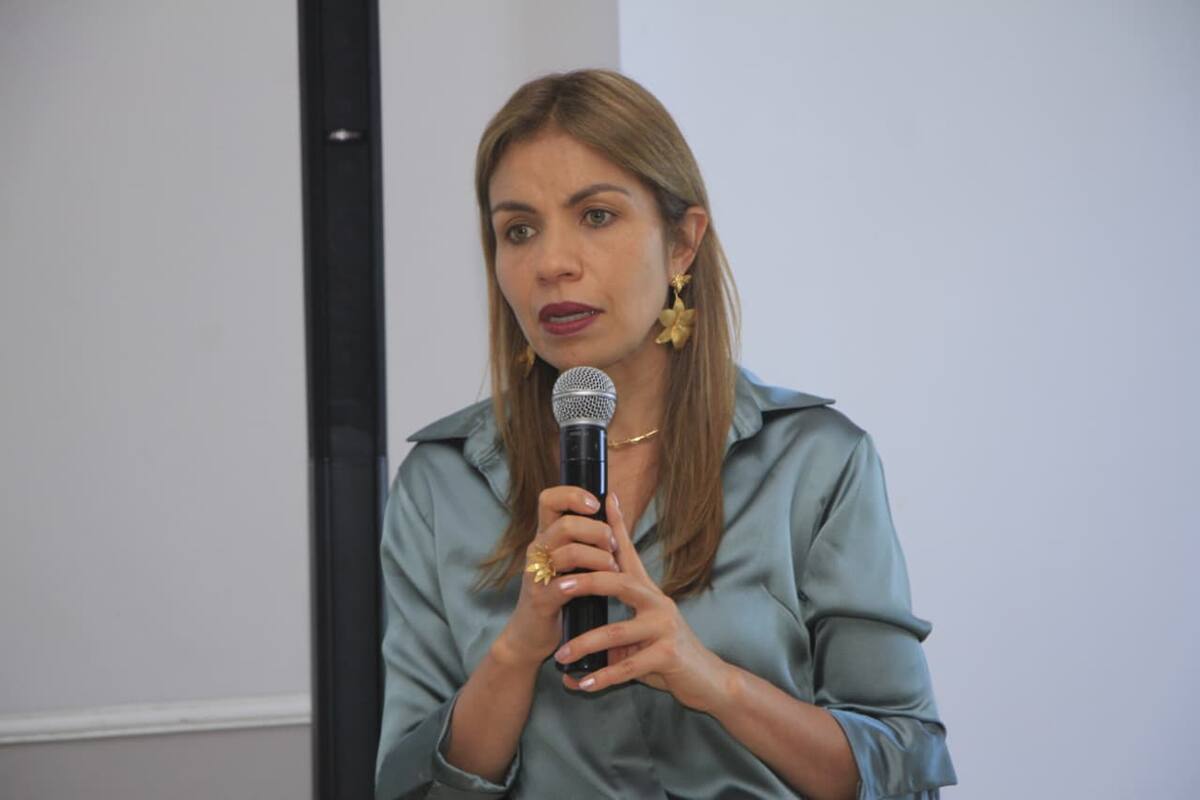 Erika Zarante, CEO de LATAM Airlines Colombia. // Foto: Julio Castaño - El Universal
