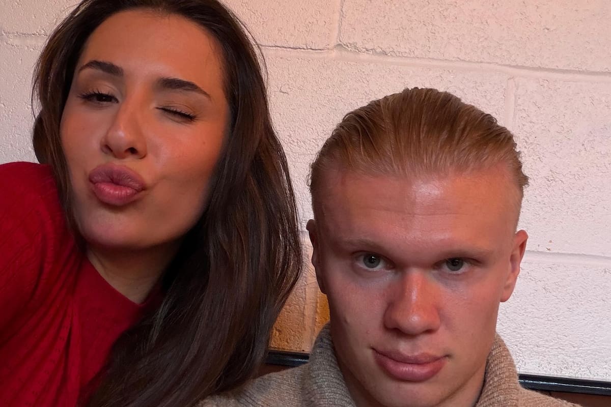 Erling Haaland no está soltero: ella es la mujer que conquistó al goleador