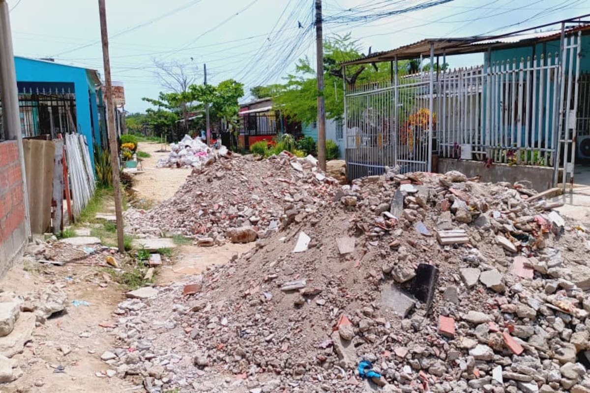 Denuncian escombros sin control en Olaya Herrera y alertan por su destino