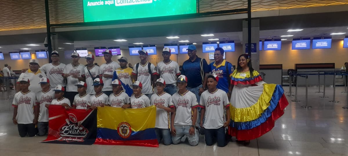 Delegación de la Escuela Javier Romero que viajó a República Dominicana.