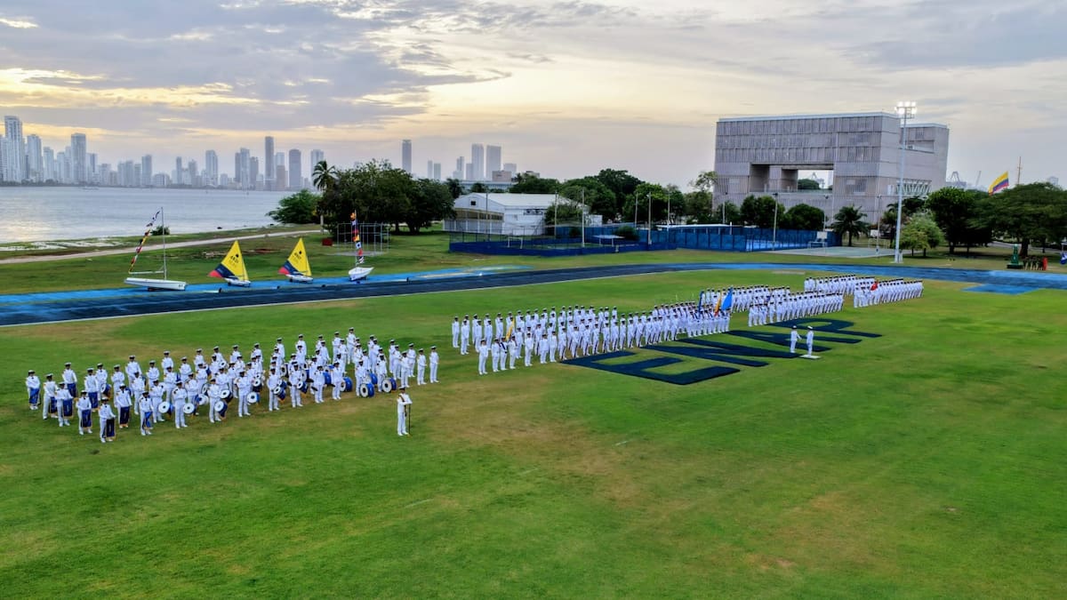 La Escuela Naval de Cadetes "Almirante Padilla" tiene 91 años formando jóvenes colombianos. // Foto: Cortesía - Armada de Colombia.