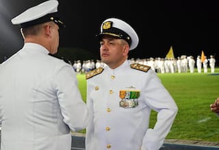 La Escuela Naval de Cadetes en Cartagena presentó a su nuevo director