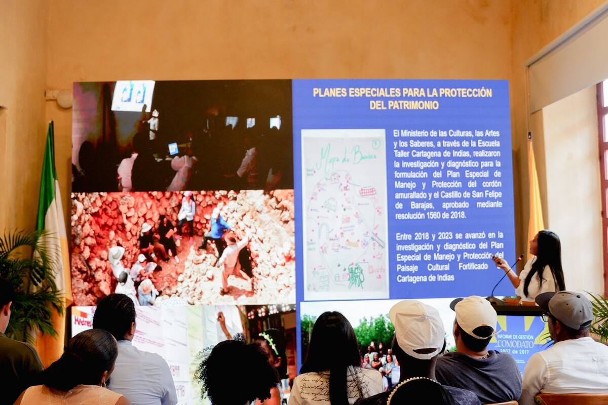 Escuela Taller Cartagena de Indias presentó balance de 6 años de gestión