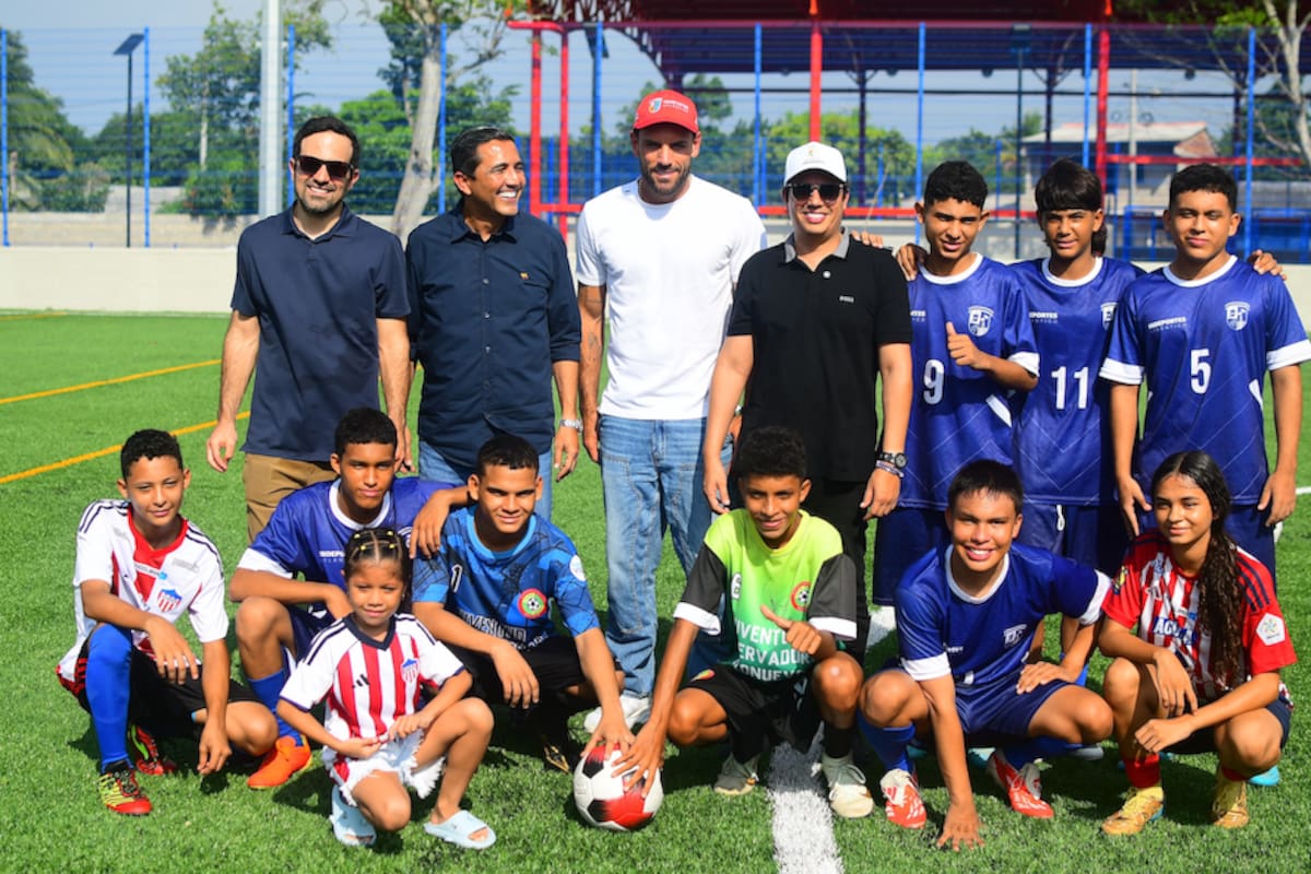 Viera lidera las nuevas Escuelas Deportivas para 600 niños en Polonuevo, Atlántico