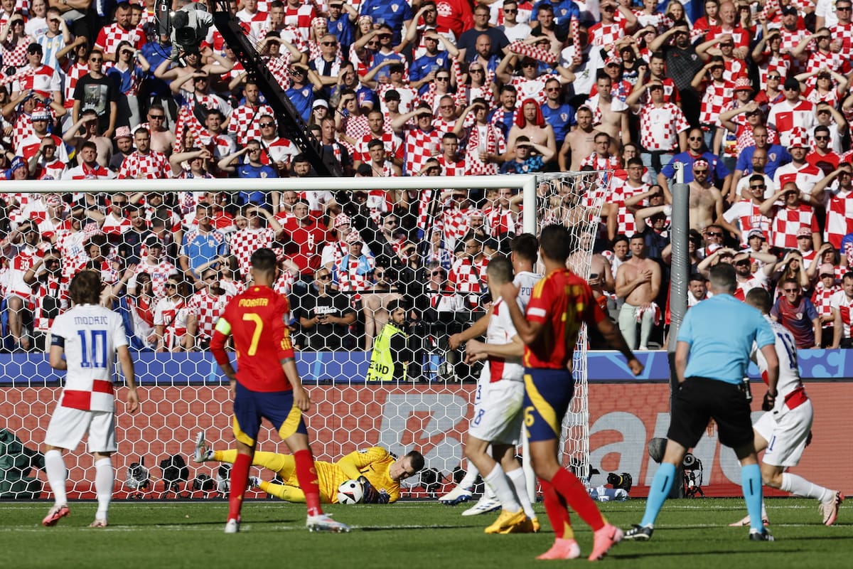 En vivo: España vs. Croacia en el Grupo B de la Eurocopa