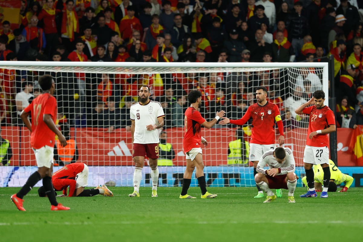 FIFA abrió expediente a la Federación Española por incidentes contra Egipto