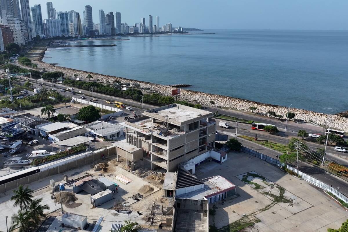Estación de Bomberos en Bocagrande entra en fase final de obra