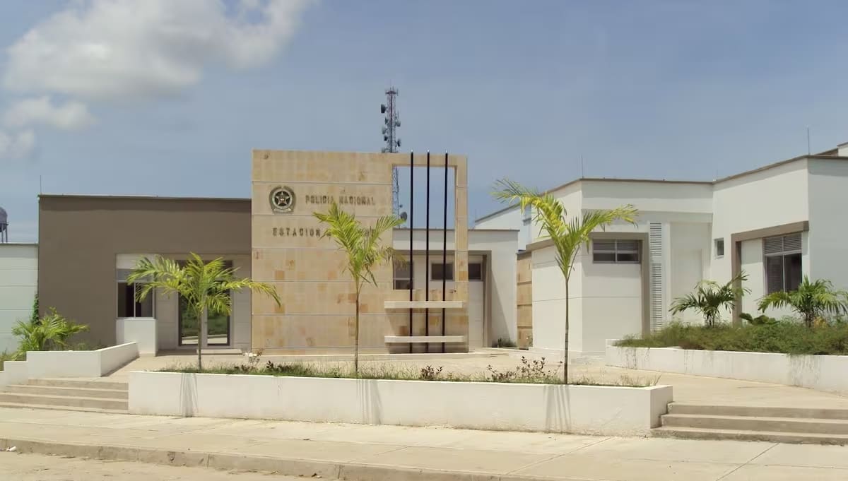 Estación de Policía de Magangué.