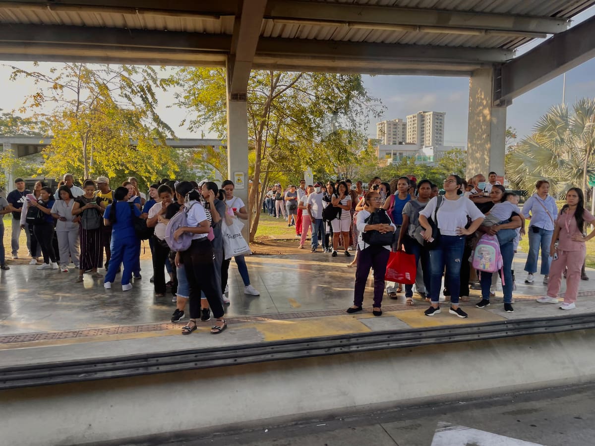 Estación de Transcaribe. // foto: Juan Ramos del Valle
