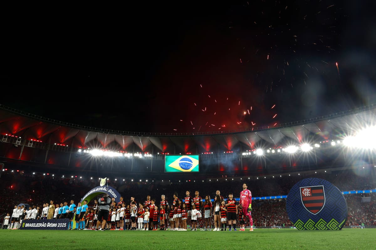 El Estadio Maracaná fue una fiesta por el título de Flamengo. //Foto, EFE: Antonio Lacerda