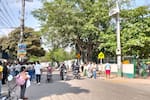 Comunidad estudiantil protesta por estado de colegio en Cartagena