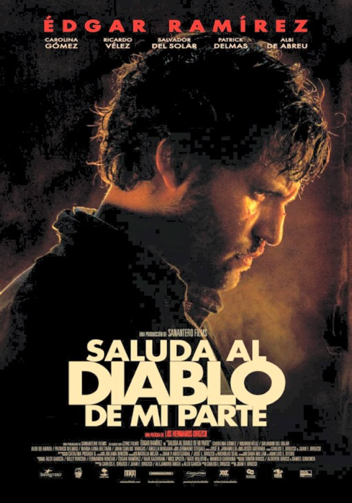 El fin de semana pasado se estrenó la película "Saluda al diablo de mi parte", protagonizada por el actor venezolano Edgar Ramírez. COLPRENSA