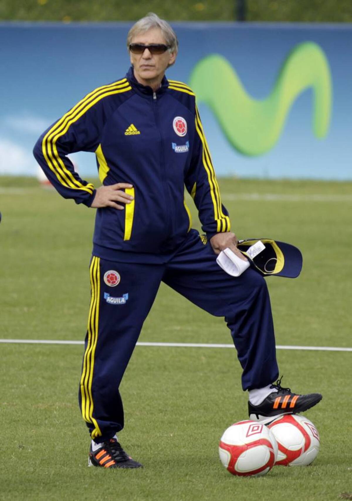 José Pékerman, director técnico de la Selección Colombia. COLPRENSA