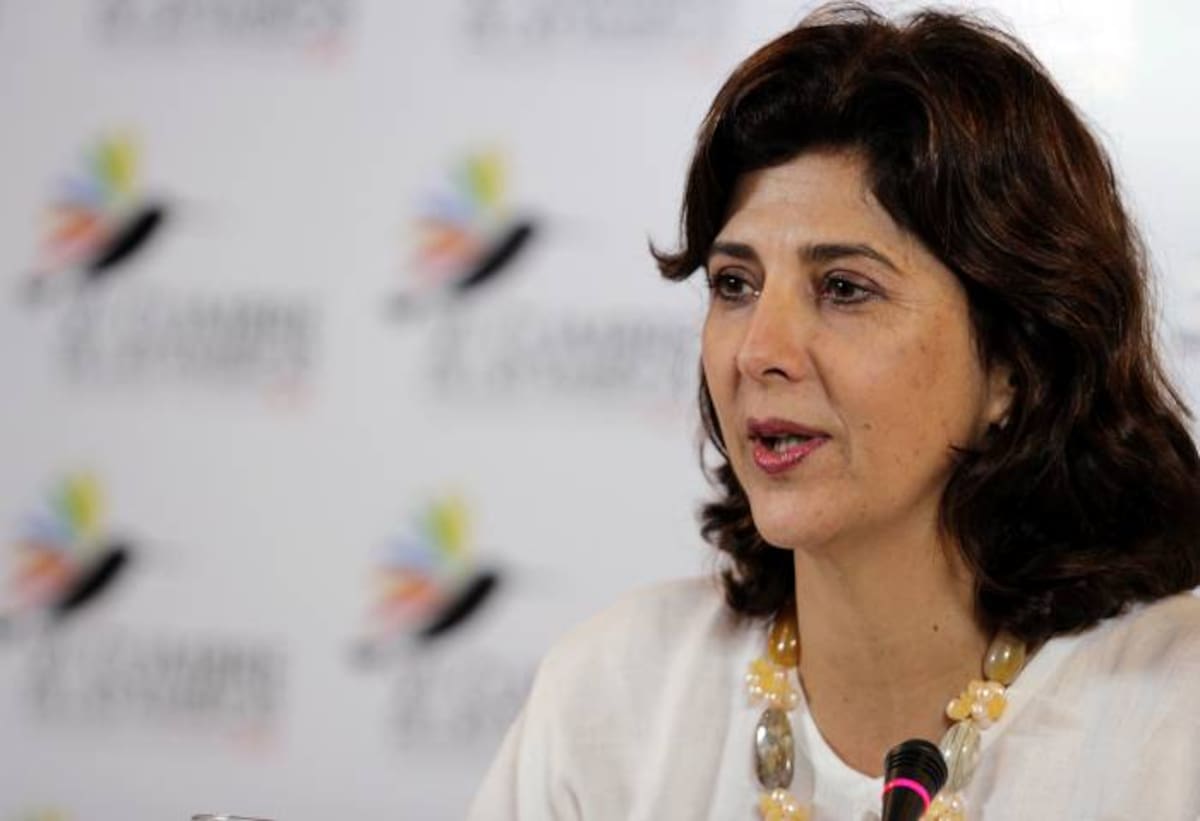 María Ángela Holguín, Canciller colombiana COLPRENSA