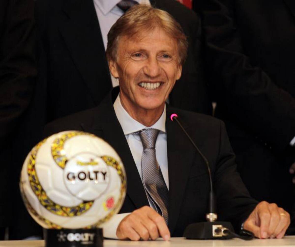 José Pekerman, director técnico de la selección Colombia de fútbol. COLPRENSA