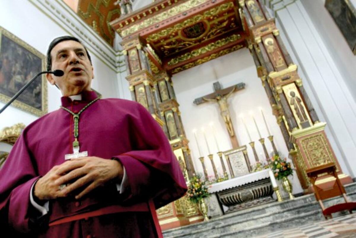 Monseñor Rubén Salazar. COLPRENSA