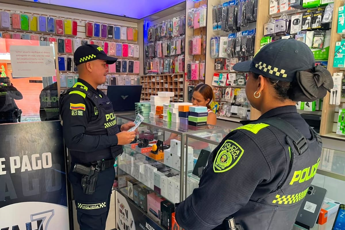 Así actúa la Policía para proteger a los comerciantes de la extorsión y el hurto en Bolívar