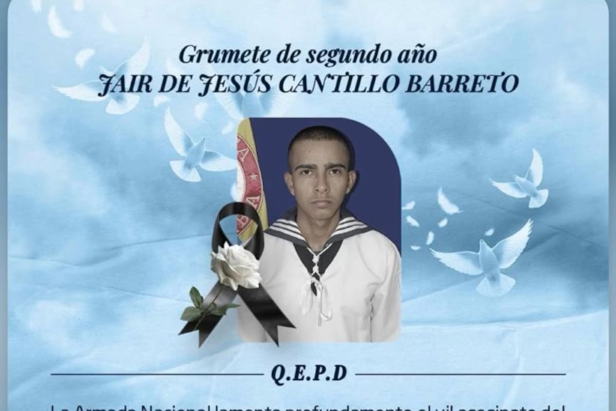 La tragedia del grumete de la Armada, Jair Cantillo asesinado en un taxi