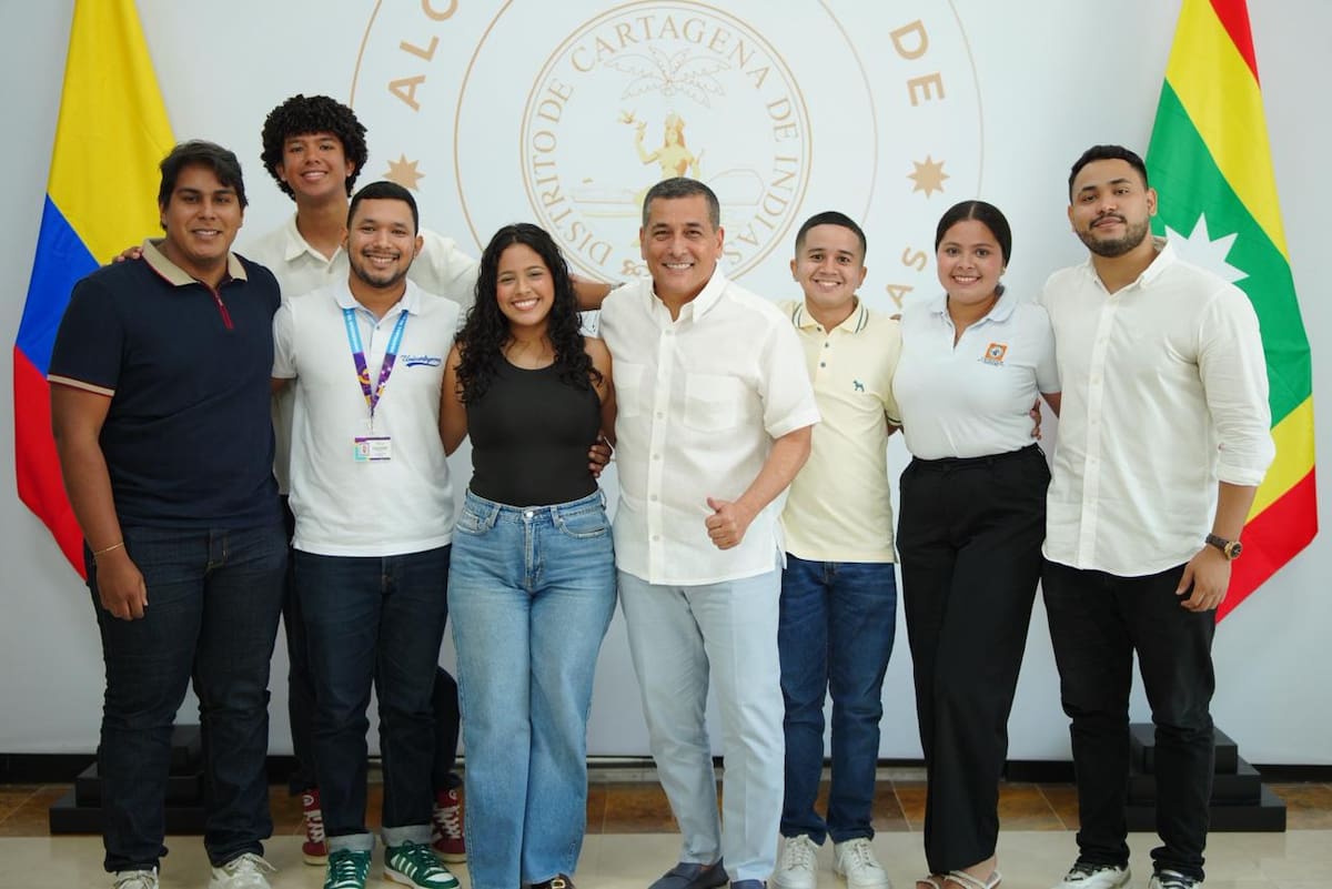 Dumek Turbay impulsa encuentro universitario en Cartagena. // Foto: Cortesía de la Alcaldía.