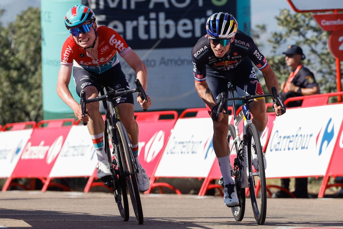 Vuelta a España: así le fue a los colombianos en la etapa coronada por Roglic